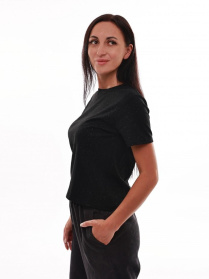 Футболка женская Чёрный STREAM модель 686823 Фото