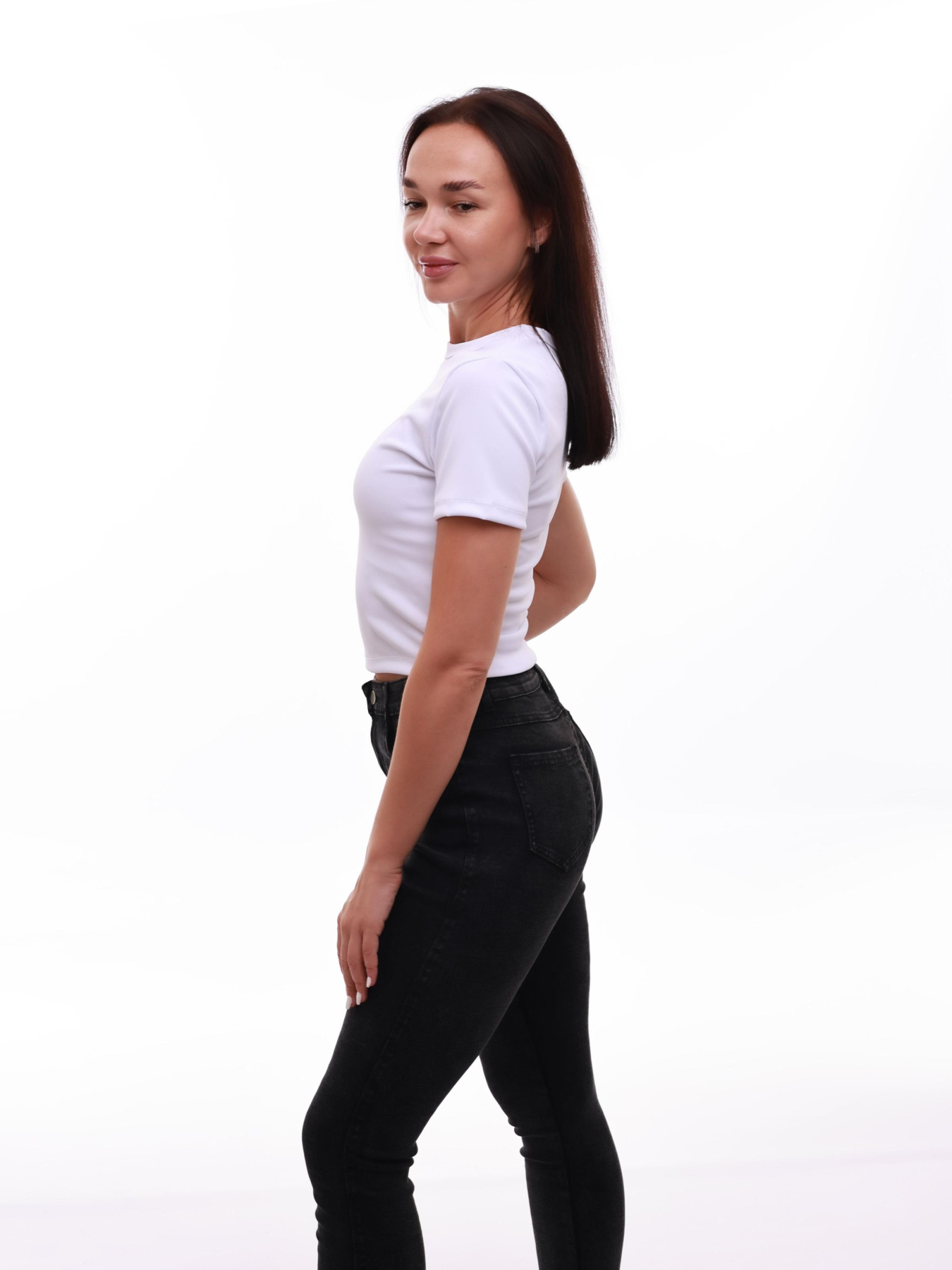 Футболка женская Белый LIKE модель 687775 Фото