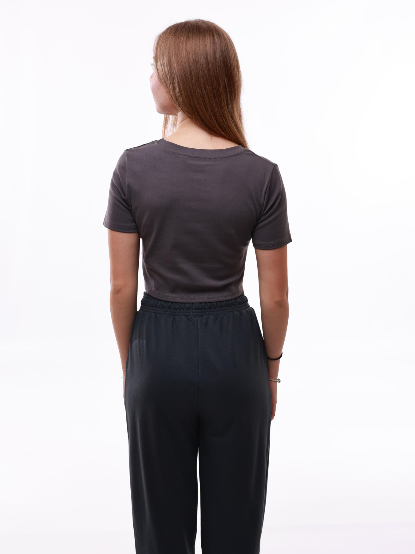 Футболка жіноча Темно-сірий STREAM модель 686239 Фото