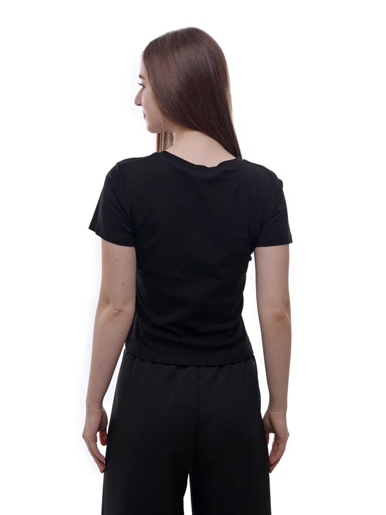 Футболка женская Чёрный LUMO модель 701350 Фото