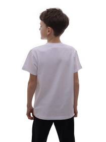 Футболка для мальчика подростка Белый STREAM модель 702691 Фото