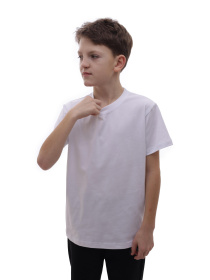 Футболка для мальчика подростка Белый STREAM модель 702691 Фото