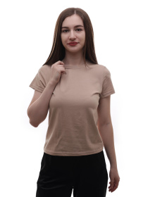 Футболка жіноча Бежевий STREAM модель 704181 Футболка жіноча Бежевий STREAM модель 704181 Фото