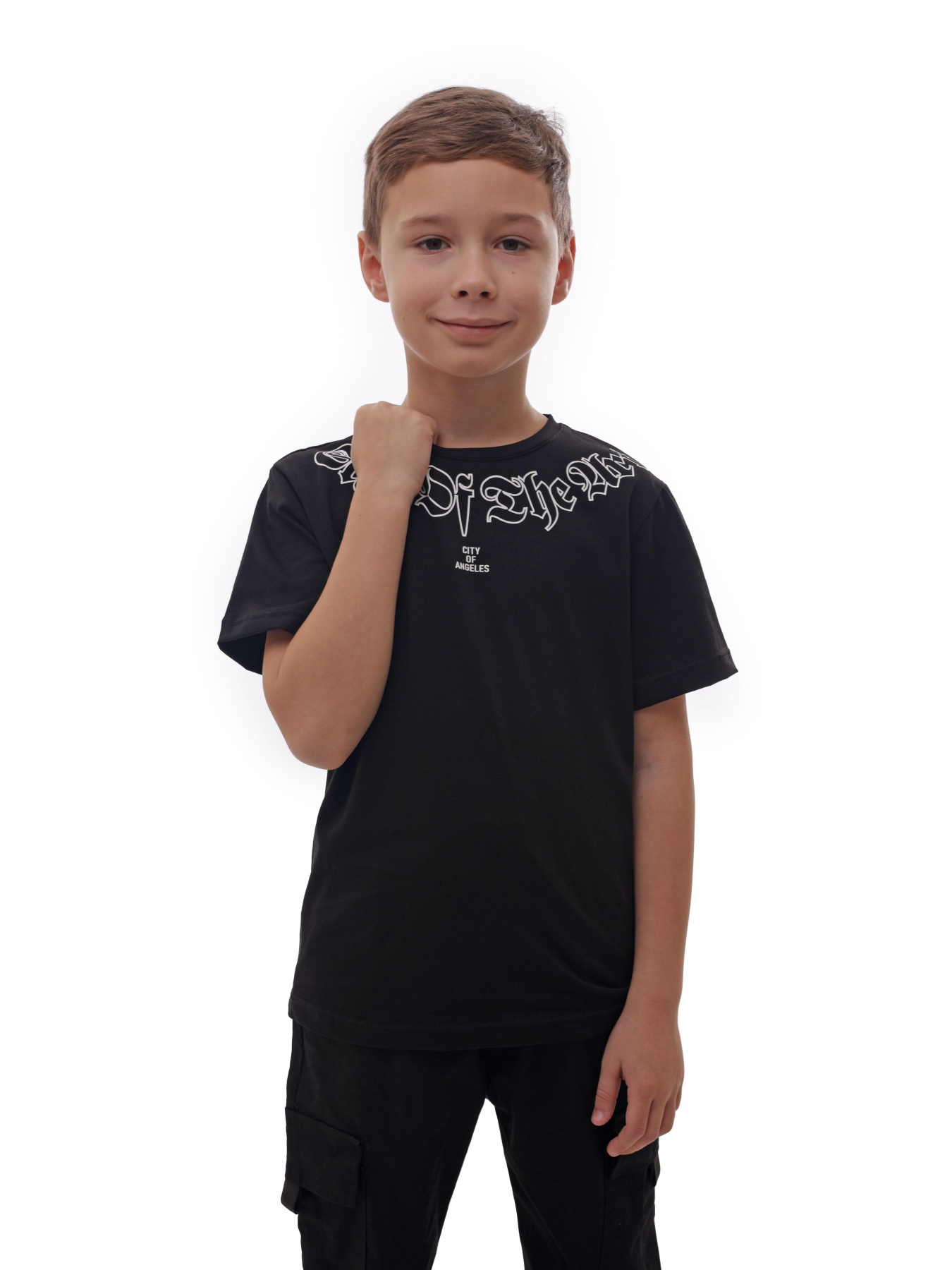 Футболка для мальчика подростка Чёрный РАЙ-ТЕХ модель 703496 Фото