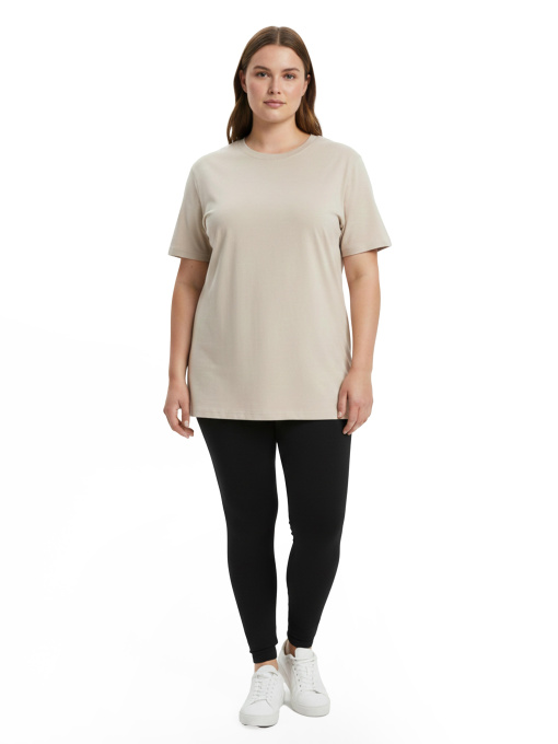 Футболка для девочки подростка Бежевый LUMO модель 703540 Фото