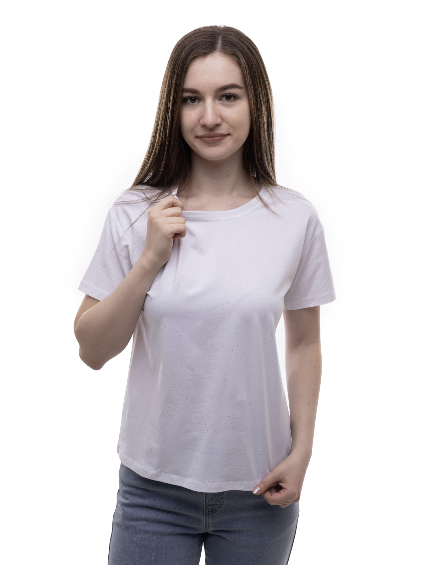 Футболка женская Белый LUMO модель 699678 Фото