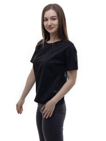 Футболка жіноча Чорний LUMO модель 699679 Фото