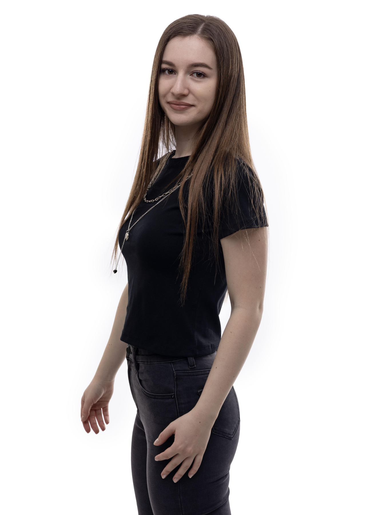 Футболка женская Чёрный LUMO модель 701229 Фото