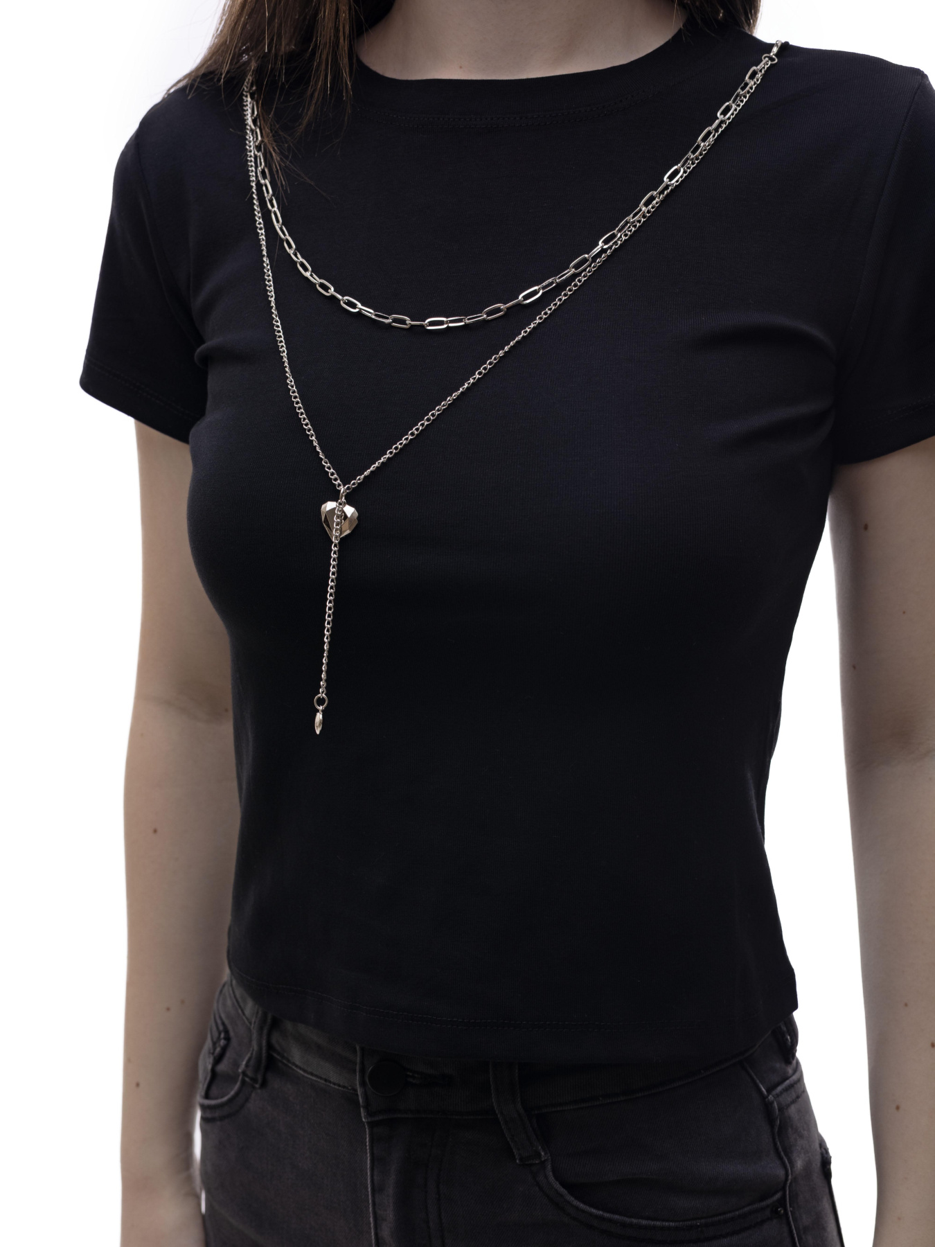 Футболка женская Чёрный LUMO модель 701229 Фото