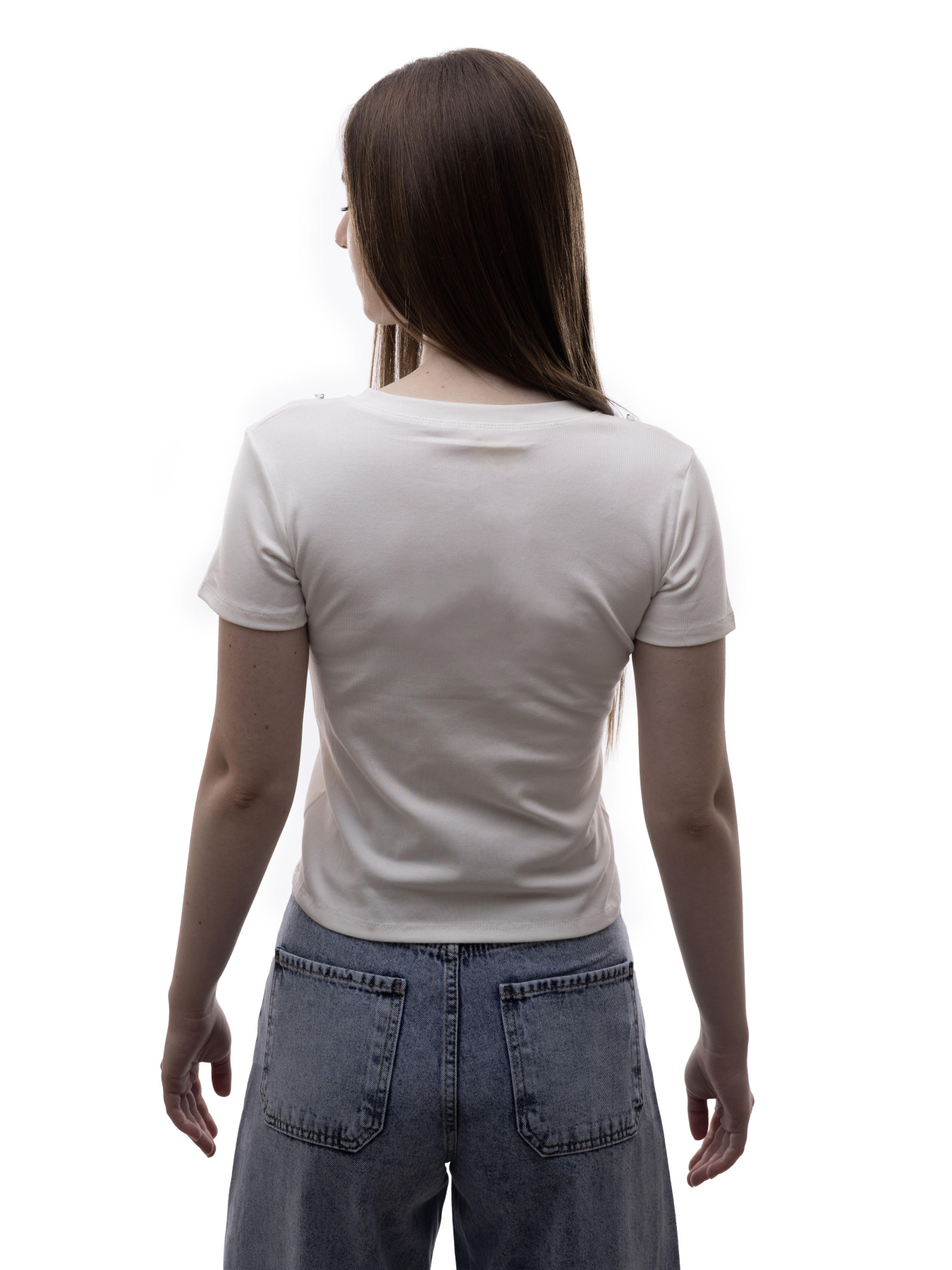 Футболка жіноча Білий LUMO модель 701230 Фото