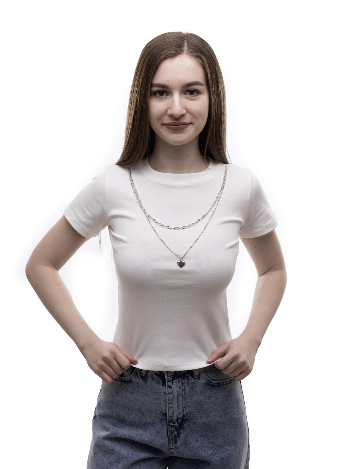 Футболка жіноча Білий LUMO модель 701230 Фото