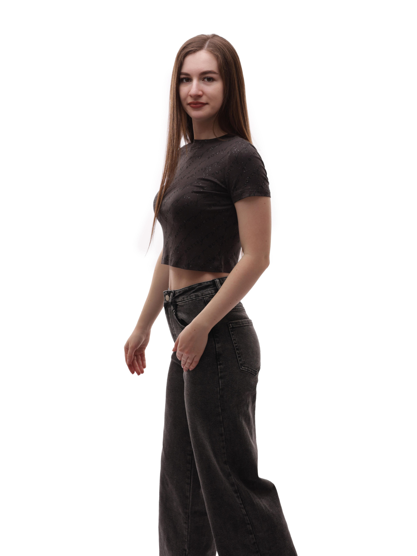 Футболка жіноча Темно-сірий STREAM модель 702878 Фото