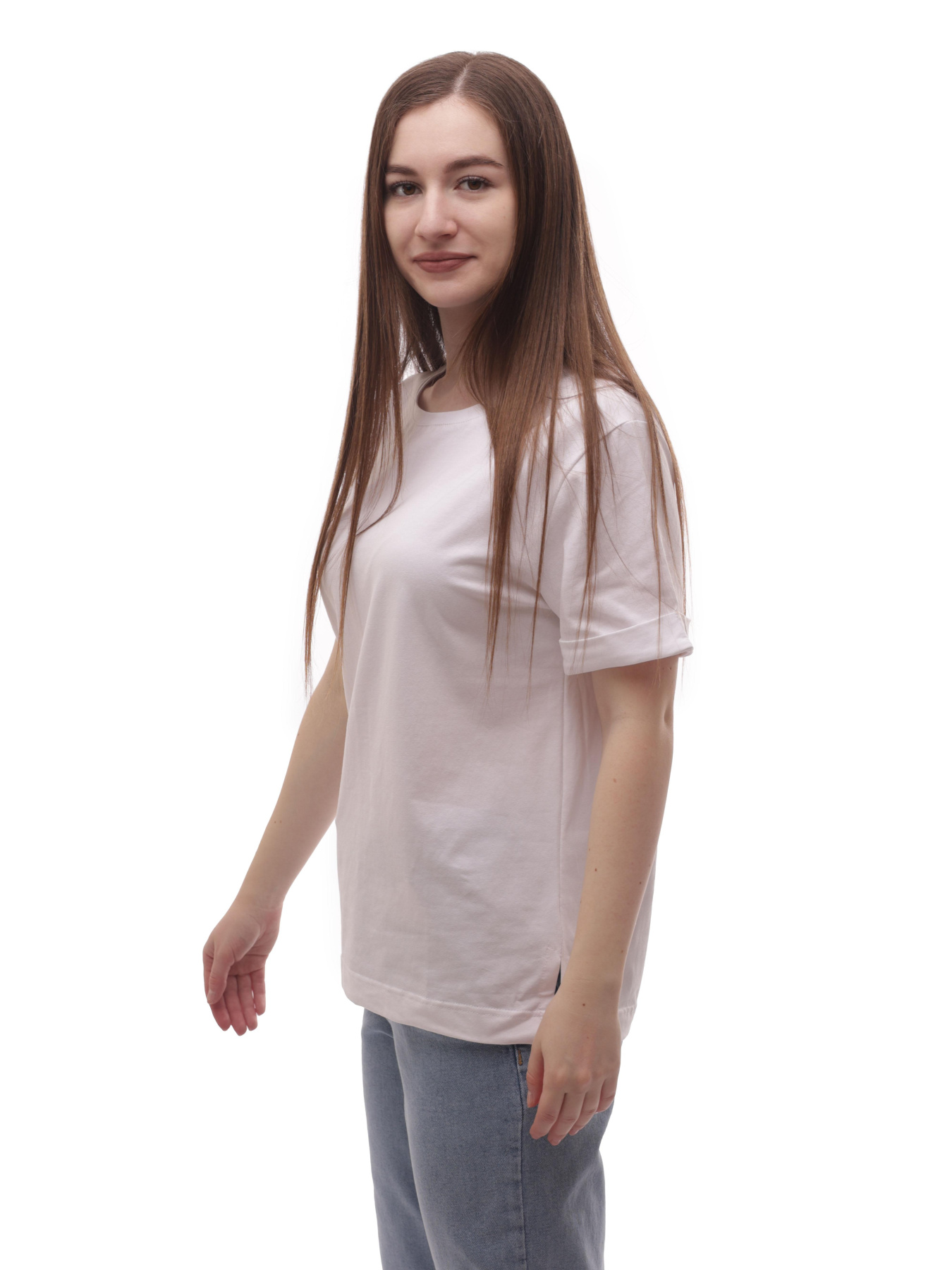 Футболка женская Белый РАЙ-ТЕХ модель 703204 Фото