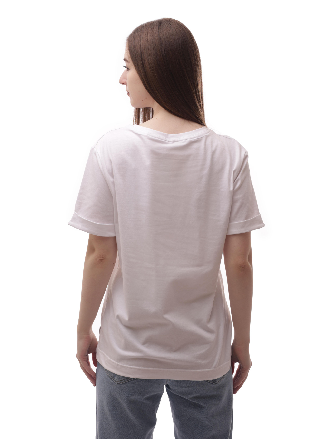 Футболка женская Белый РАЙ-ТЕХ модель 703204 Фото