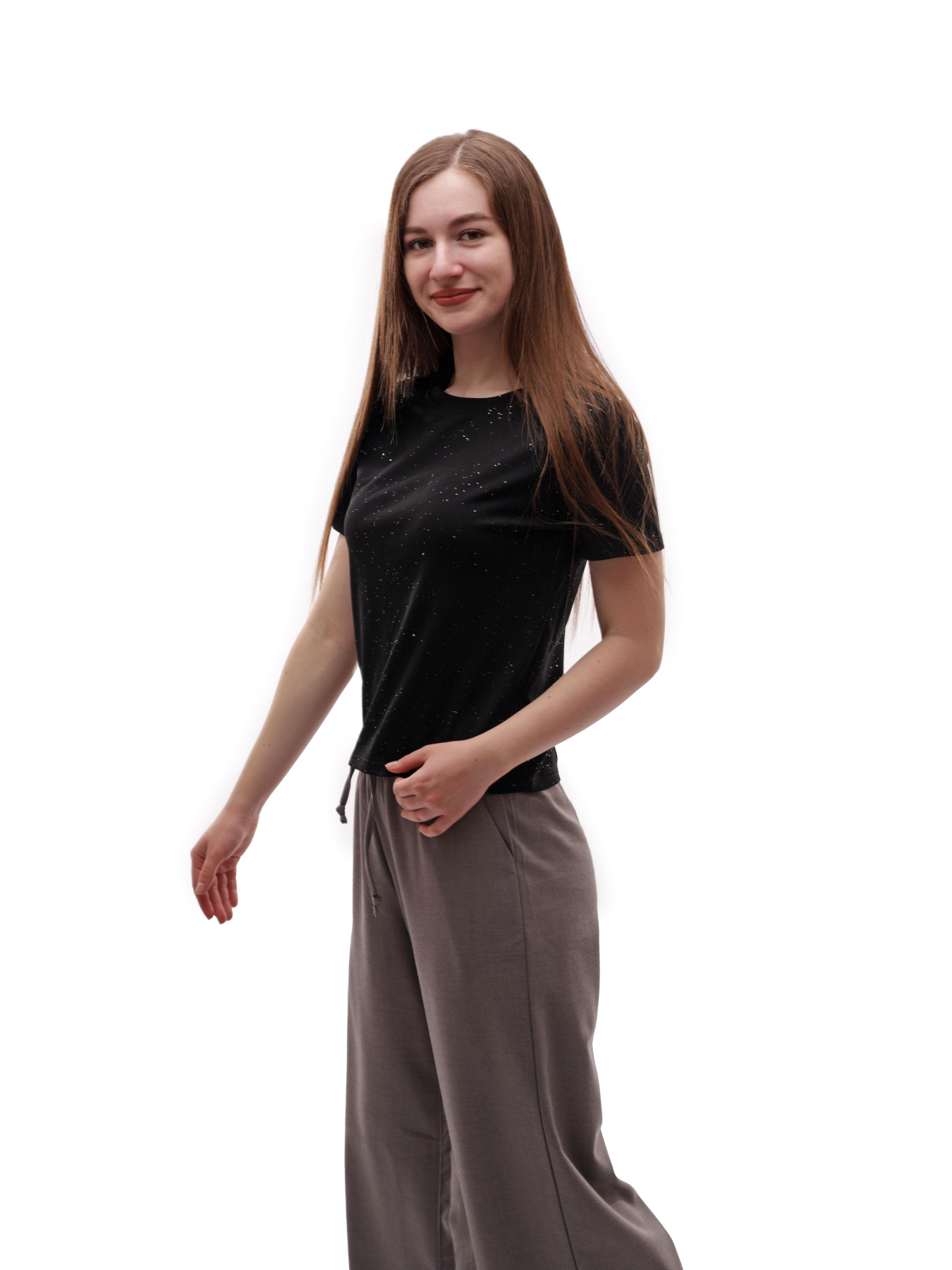 Футболка женская Чёрный STREAM модель 703882 Фото