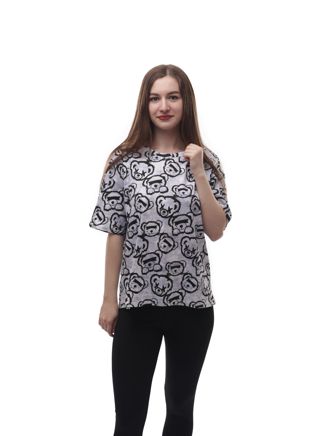 Футболка женская Белый LUMO модель 704202 Фото