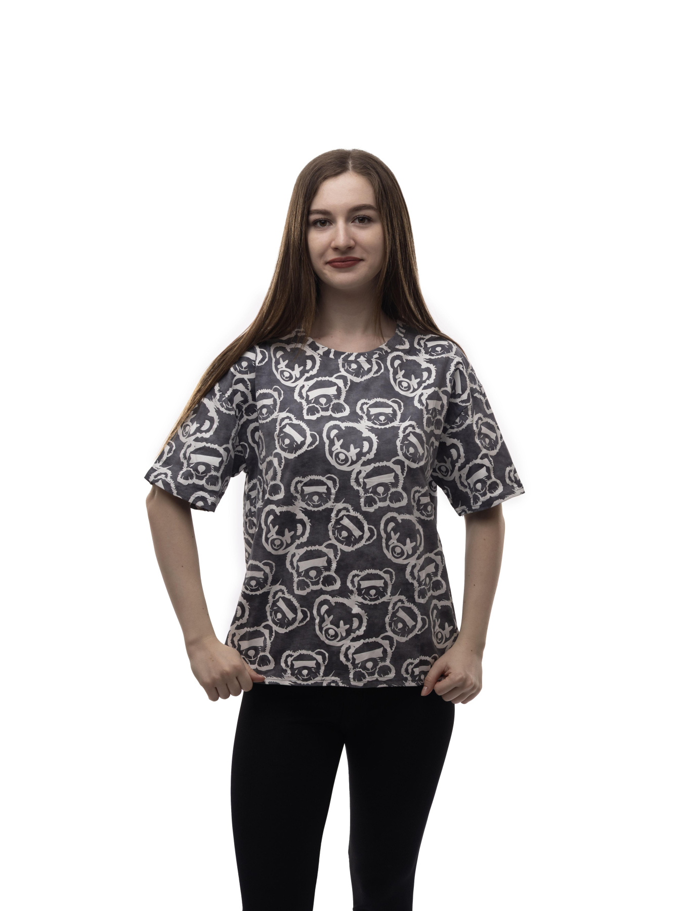 Футболка жіноча Сірий LUMO модель 704203 Фото