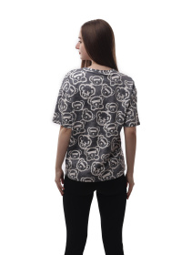 Футболка жіноча Сірий LUMO модель 704203 Футболка жіноча Сірий LUMO модель 704203 Фото