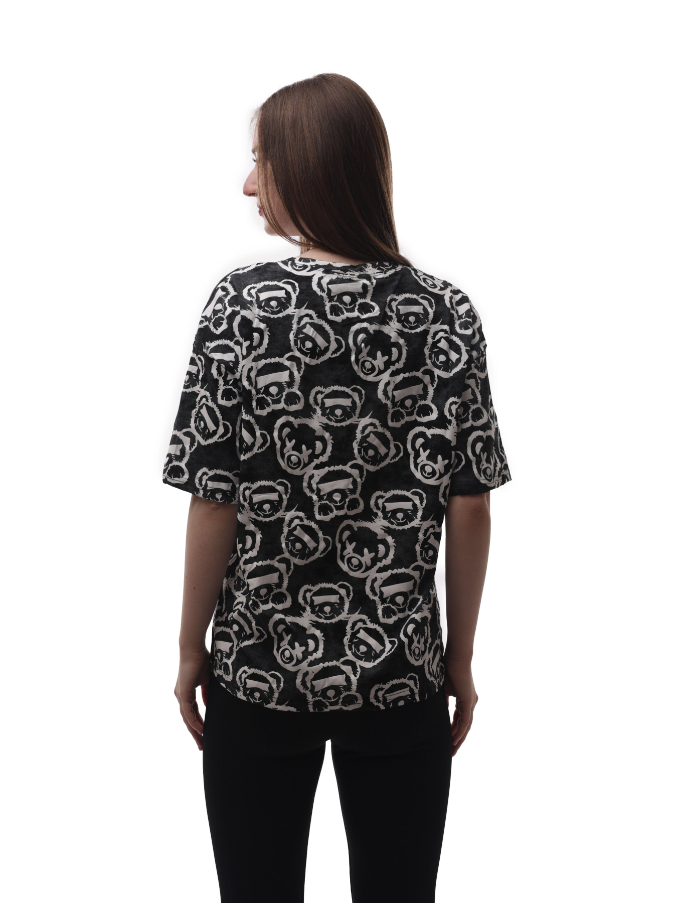 Футболка женская Чёрный LUMO модель 704205 Фото