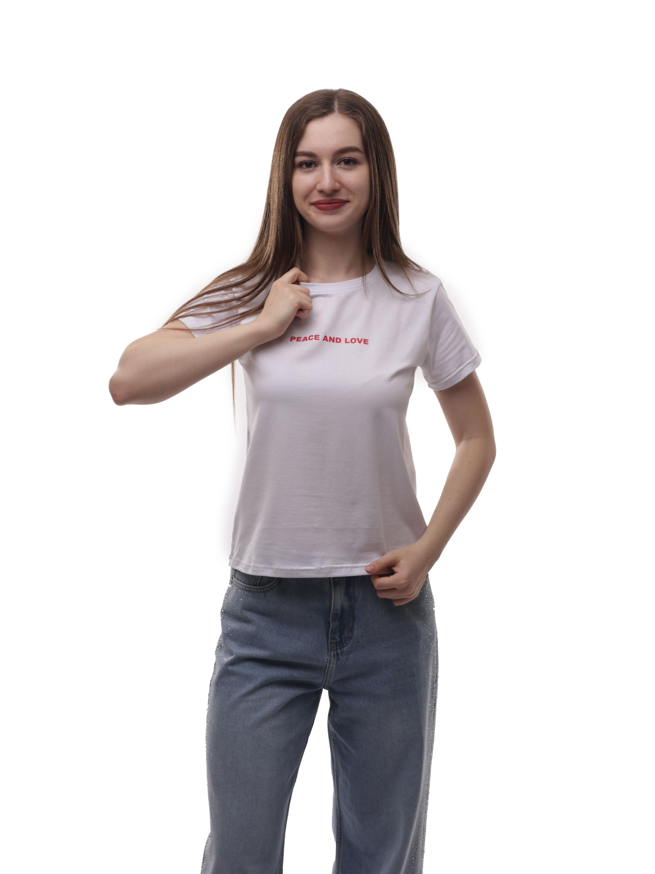 Футболка жіноча Білий STREAM модель 708202 Фото