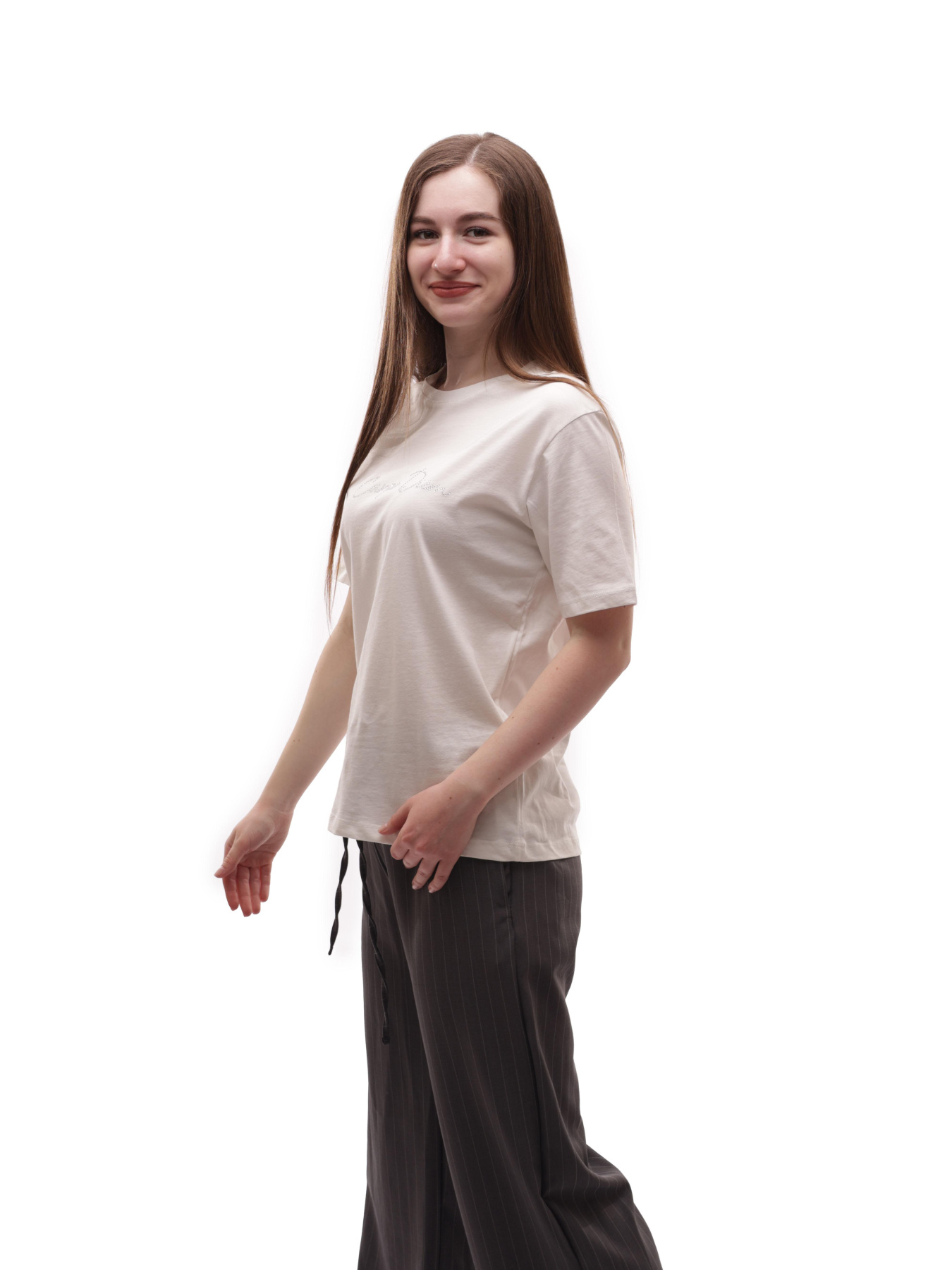 Футболка женская Белый LUMO модель 721788 Фото