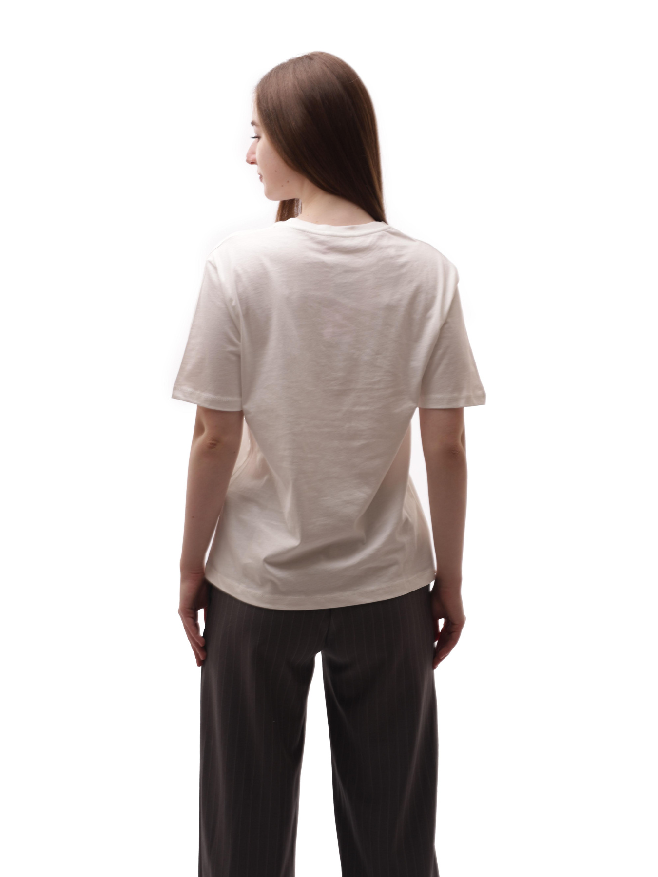 Футболка женская Белый LUMO модель 721788 Фото