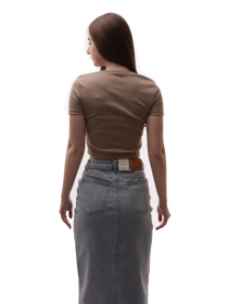 Футболка женская Бежевый PERLE MODA модель 722720 Фото