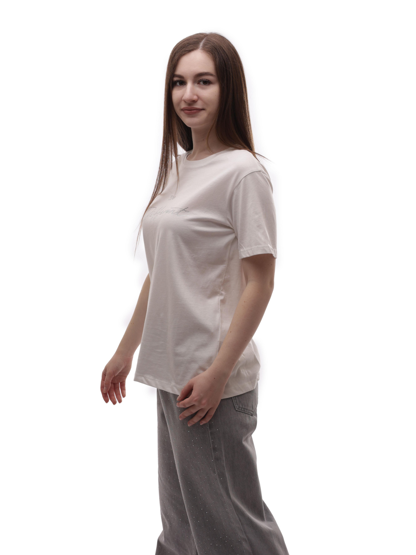 Футболка женская Белый LUMO модель 722252 Фото