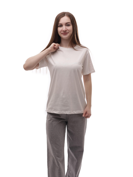 Футболка женская Белый LUMO модель 722252 Фото