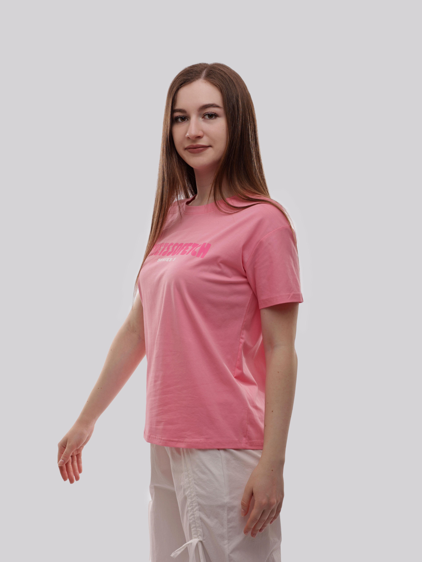 Футболка женская Розовый LUMO модель 706063 Фото