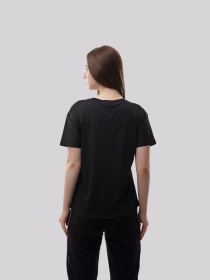 Футболка женская Чёрный LUMO модель 706064 Фото