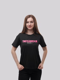 Футболка женская Чёрный LUMO модель 706064 Фото