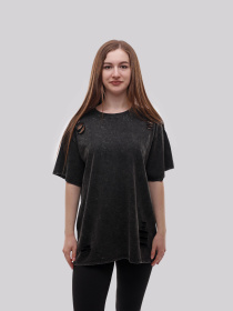 Футболка женская Чёрный LUMO модель 706066 Фото