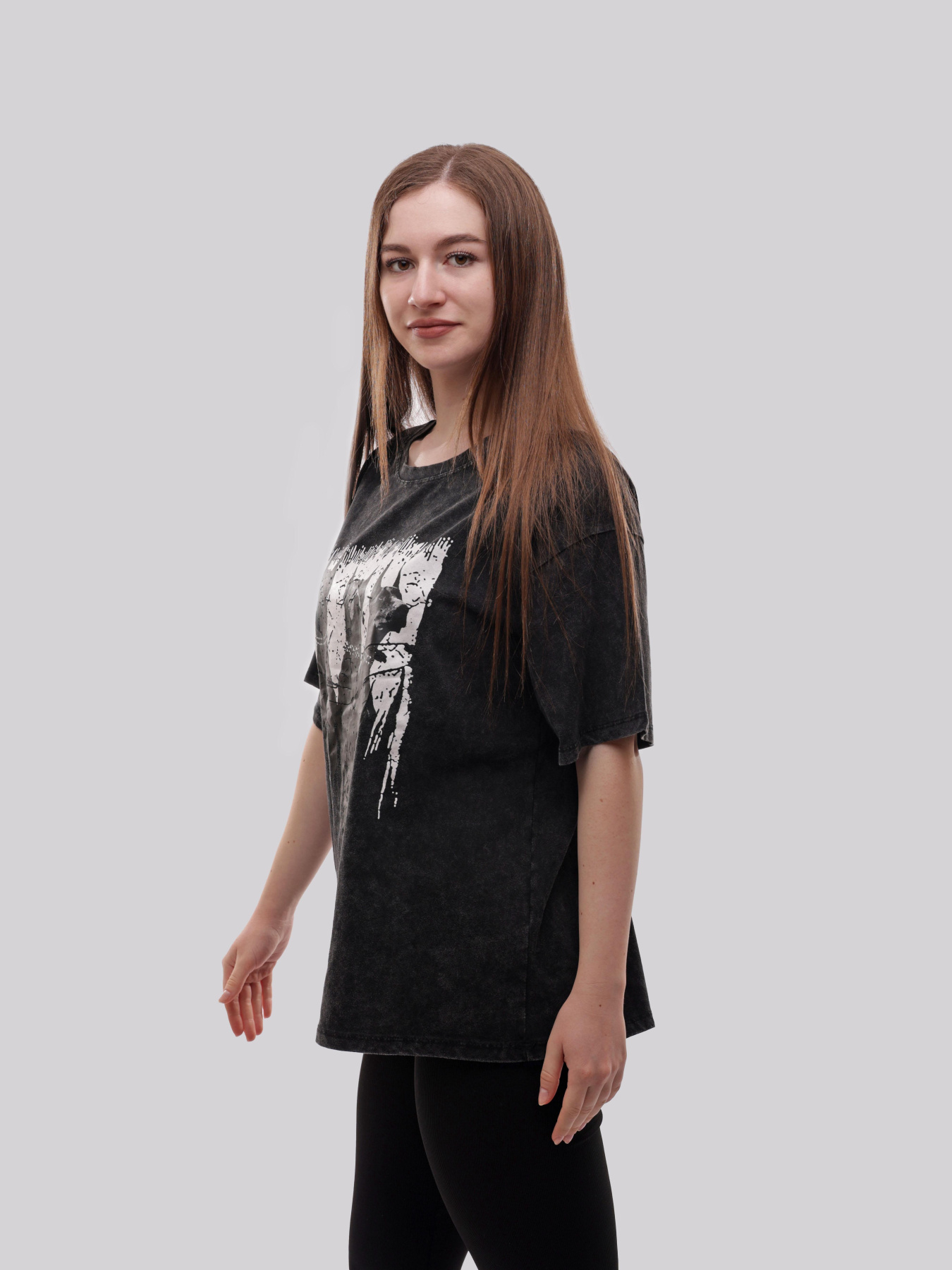 Футболка женская Чёрный LUMO модель 706067 Фото