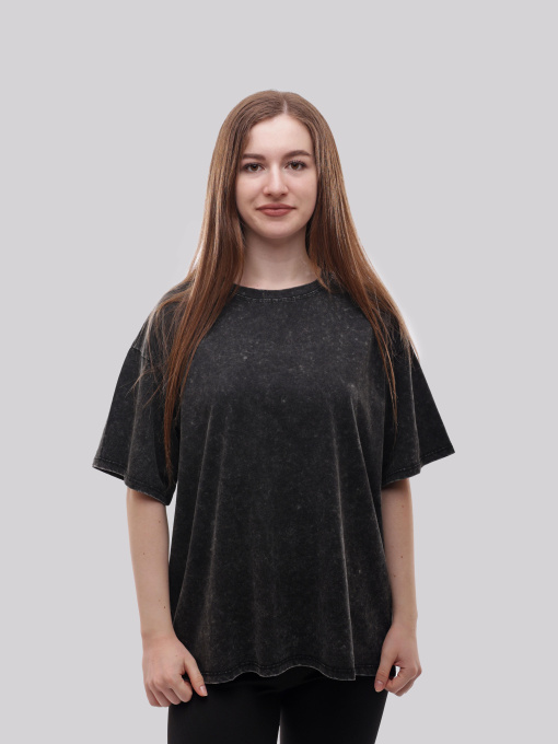 Футболка женская Чёрный LUMO модель 706068 Фото