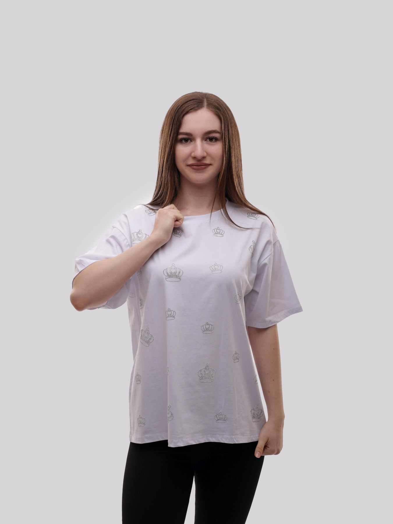 Футболка женская Белый LUMO модель 706927 Фото