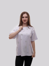 Футболка женская Белый LUMO модель 706927 Футболка женская Белый LUMO модель 706927 Фото