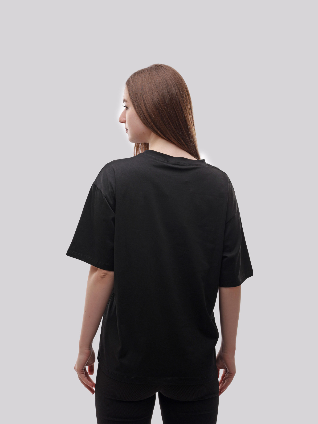 Футболка женская Чёрный LUMO модель 706928 Фото