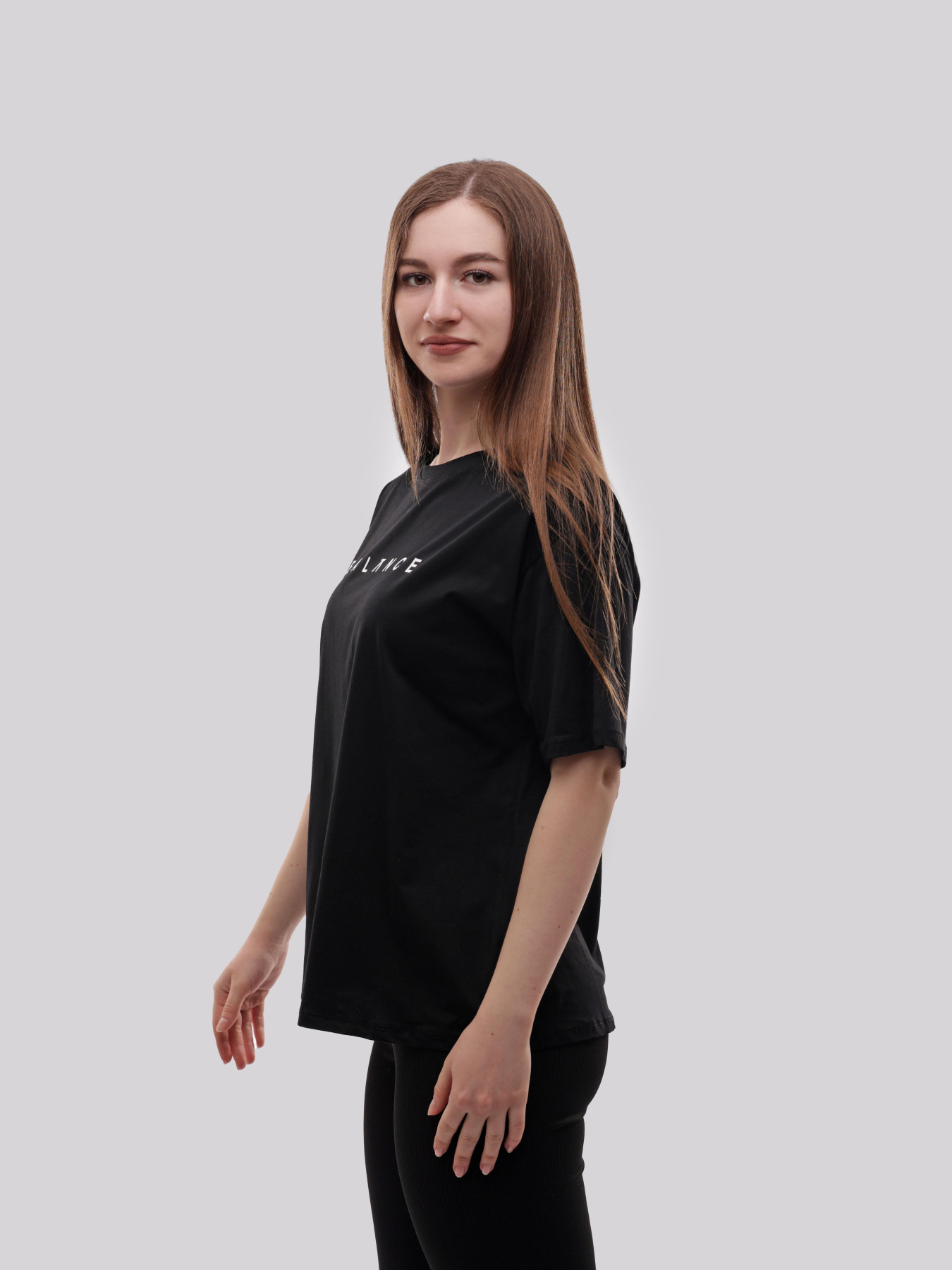 Футболка женская Чёрный LUMO модель 706931 Фото