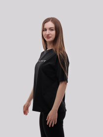 Футболка женская Чёрный LUMO модель 706931 Фото