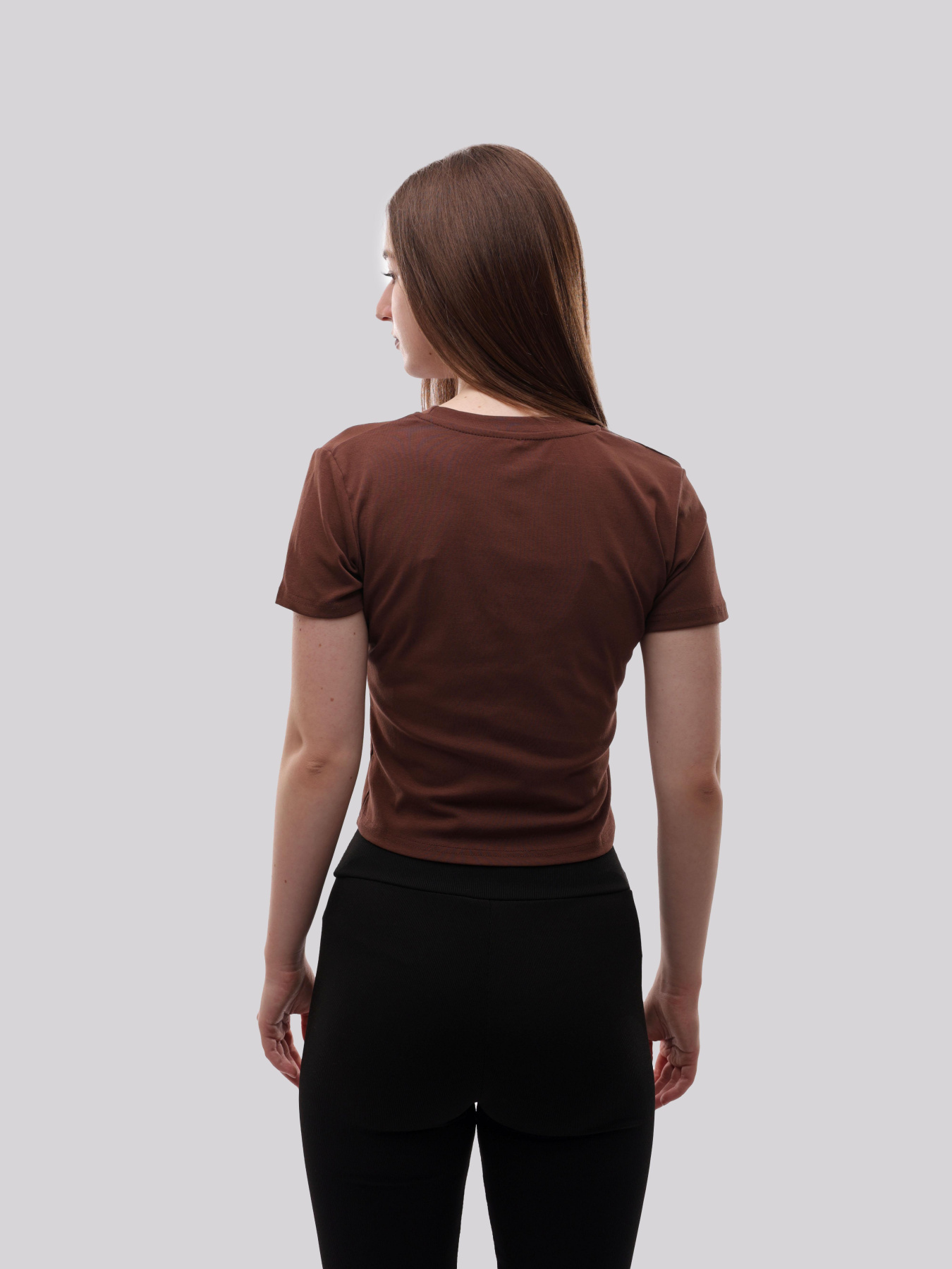 Футболка жіноча Темно-коричневий STREAM модель 707552 Фото