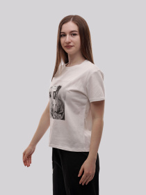 Футболка женская Белый LUMO модель 710688 Футболка женская Белый LUMO модель 710688 Фото