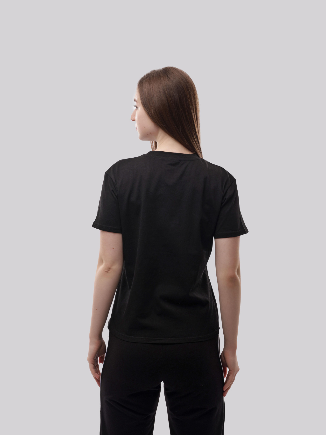 Футболка женская Чёрный LUMO модель 710745 Фото