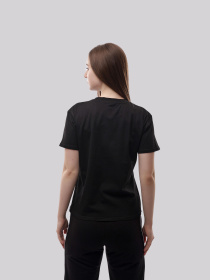 Футболка женская Чёрный LUMO модель 710745 Фото