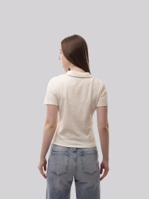 Поло жіноче Молочний STREAM модель 710780 Фото