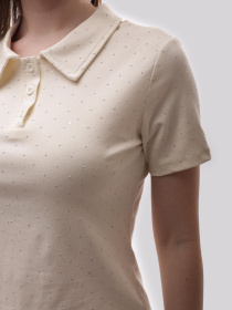 Поло жіноче Молочний STREAM модель 710780 Фото