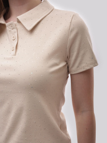 Поло женское Бежевый STREAM модель 710781 Фото