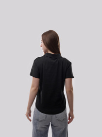 Поло жіноче Чорний STREAM модель 710787 Поло жіноче Чорний STREAM модель 710787 Фото