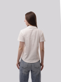 Поло жіноче Білий STREAM модель 710788 Фото