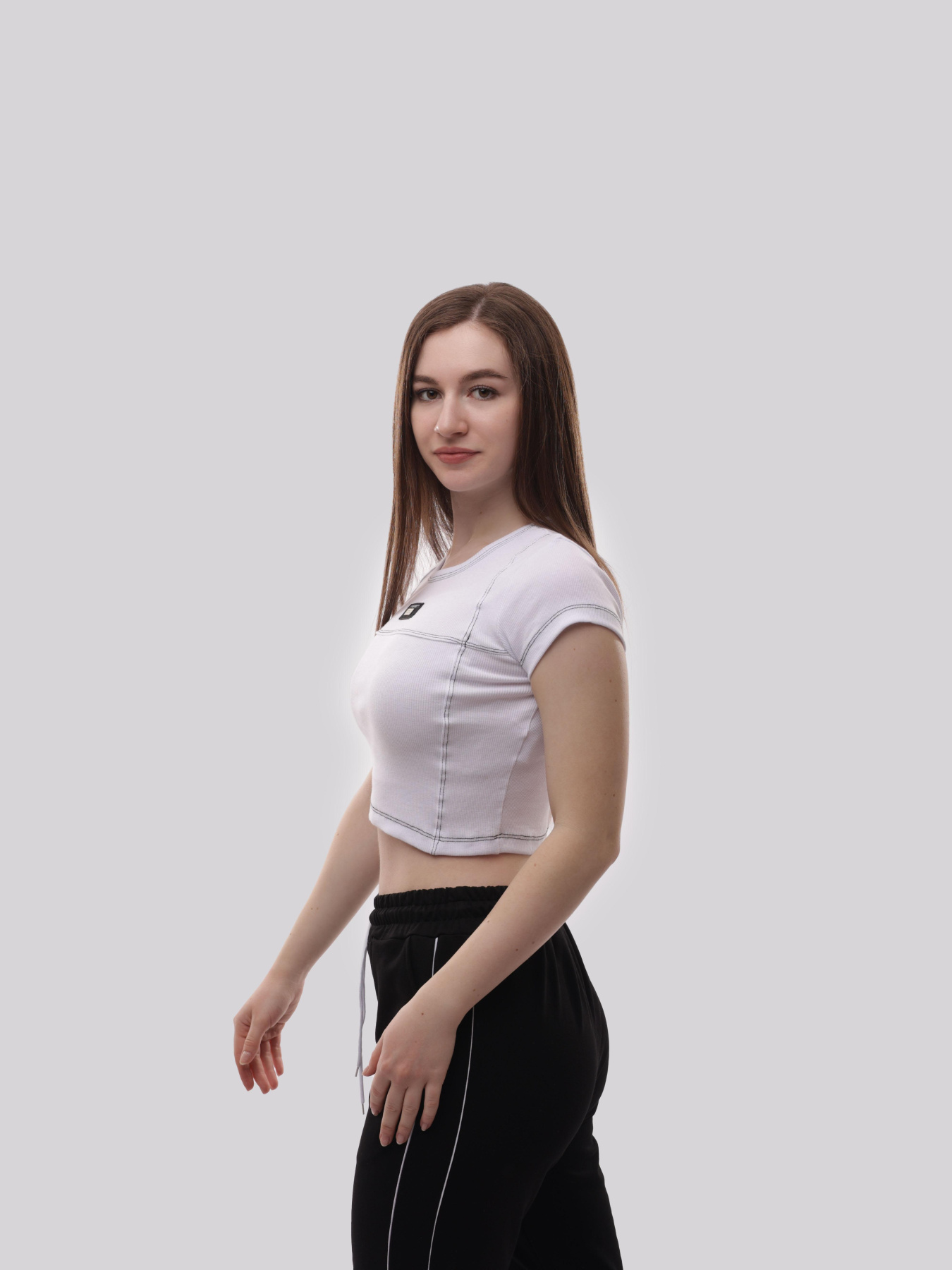 Футболка женская Белый LUMO модель 710931 Фото